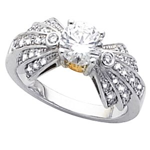 Vintage Design Engagement Ring Mounting