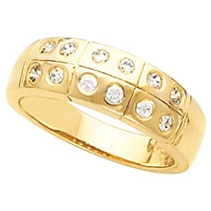 Ladies or Gents Wedding Band Mounting