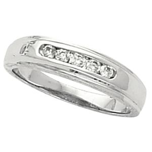 Ladies or Gents Wedding Band Mounting