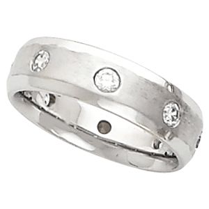 Ladies or Gents Wedding Band Mounting
