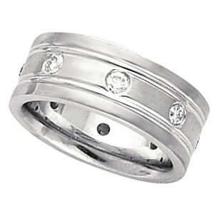 Ladies or Gents Wedding Band Mounting