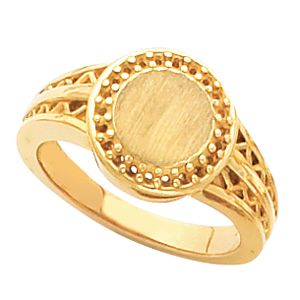 Ladies Signet Ring