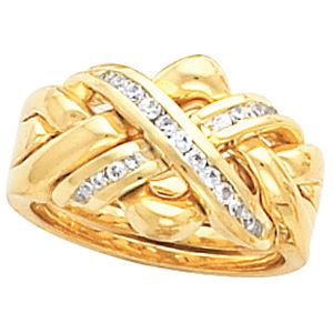 Ladies or Gents Puzzle Ring Mounting