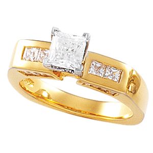 Engagement Base Ring Mounting & Band