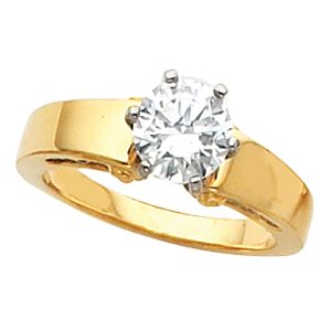 Cathedral-Style Engagement Base & Band Mounting