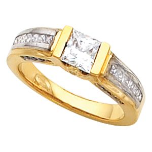 Engagement Ring Mounting & Band