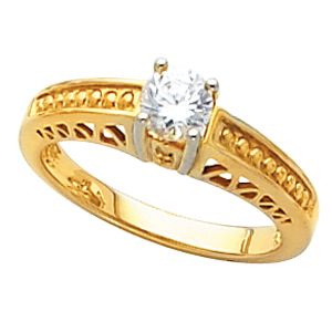 Vintage Design Engagement Ring Mounting