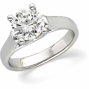 Woven Solitaire Engagement Ring Mounting
