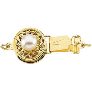 Pearl Accented Clasp