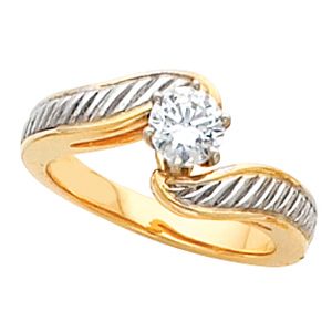 Solitaire Engagement Base Ring Mounting
