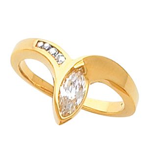 Engagement Ring Mounting & Band