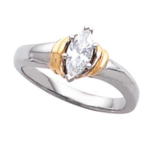 Solitaire Engagement Ring Mounting