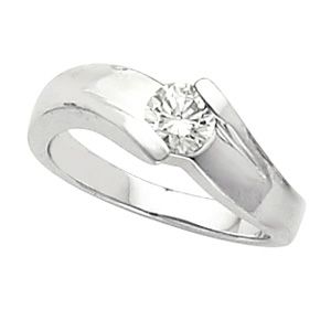 Solitaire Engagement Ring Mounting