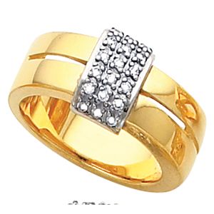 Ladies Diamond Fashion Ring Mounting