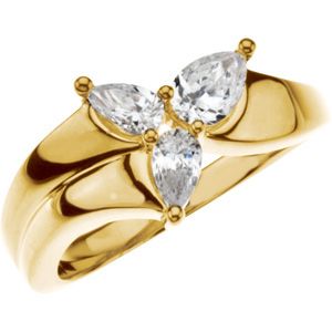 3-Stone Ring Mounting