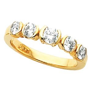5-Stone Anniversary Ring Mounting