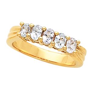 5-Stone Anniversary Ring Mounting