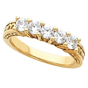 5-Stone Anniversary Ring Mounting