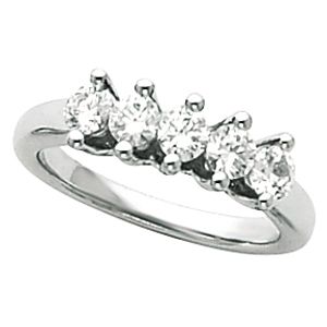 5-Stone Anniversary Ring Mounting