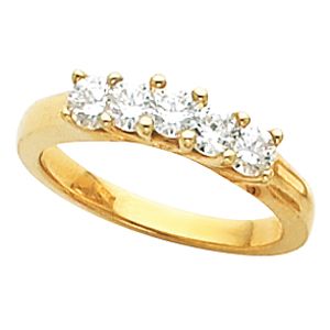 5-Stone Anniversary Ring Mounting