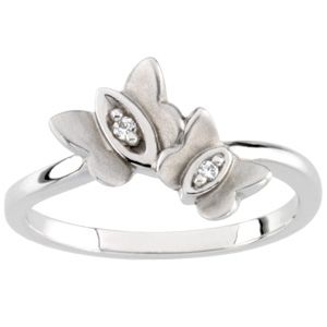 Teen Ring Mounting for Diamonds