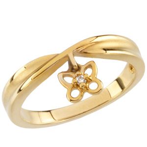 Teen Butterfly Ring Mounting for Diamond