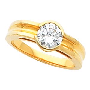 Solitaire Engagement Ring Mounting