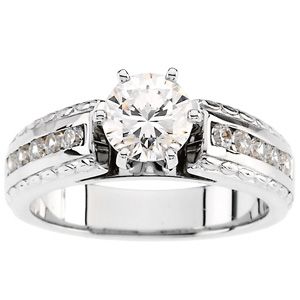 Cathedral Style Engagement Base Ring Mounting