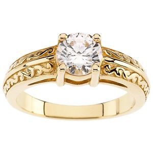 Solitaire Engagement Ring Mounting