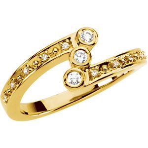 Ladies Diamond Fashion Ring Mounting
