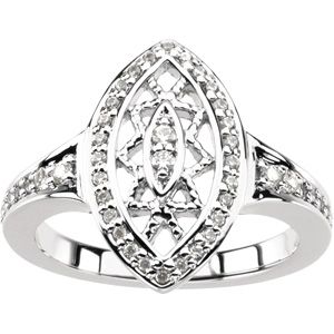 Ring Mounting for Diamonds