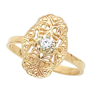 Vintage Design Ring Mounting