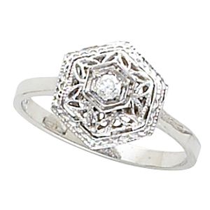 Vintage Design Ring Mounting for Diamond