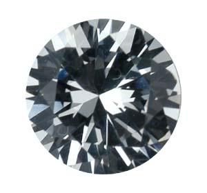 Round Genuine White Sapphire (Black Box Matched Sets)