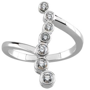 Journey Ring Mounting for Diamonds