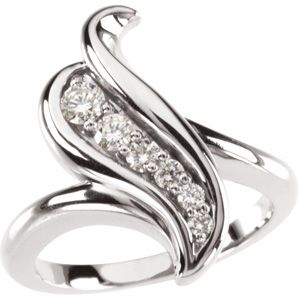 Journey Ring Mounting for Diamonds
