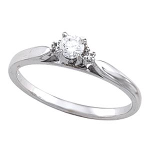 Cathedral Engagement or Band Mounting