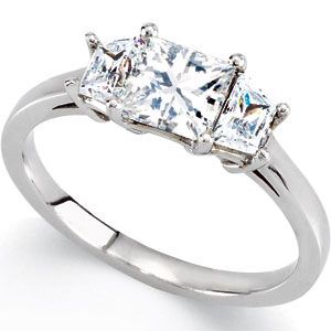 Semi-mount Engagement Ring or Matching Band