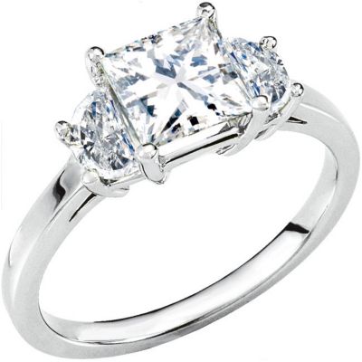 3-Stone Engagement Ring Mounting