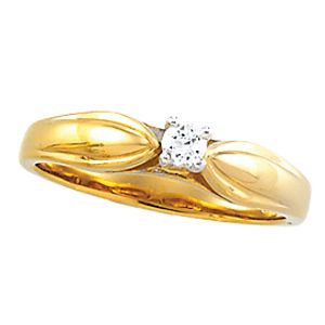 Cathedral Engagement Ring or Band Mounting