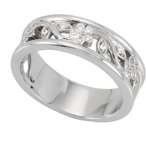 1/8 ct tw Diamond Anniversary Band