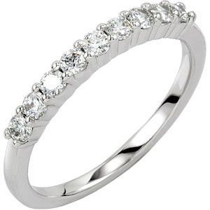 9-Stone Anniversary Ring Mounting
