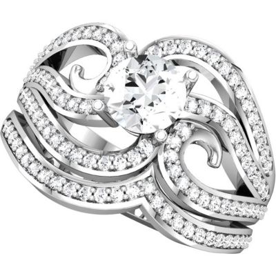 Engagement Mounting or Matching Band