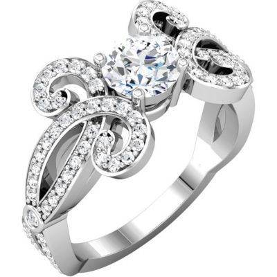 Engagement Mounting or Matching Band