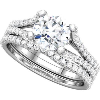 Engagement Mounting or Matching Band