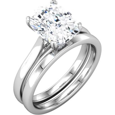 Antique Cushion Cut Solitaire Engagement Ring Mounting