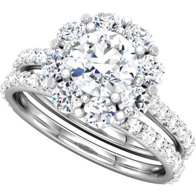 Engagement Mounting or Matching Band