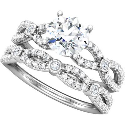 Engagement Mounting or Matching Band