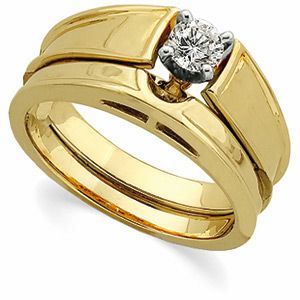 Cathedral-Style Engagement Peg Remount Mounting or Matching Band