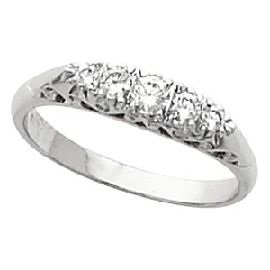 5-Stone Anniversary Ring Mounting